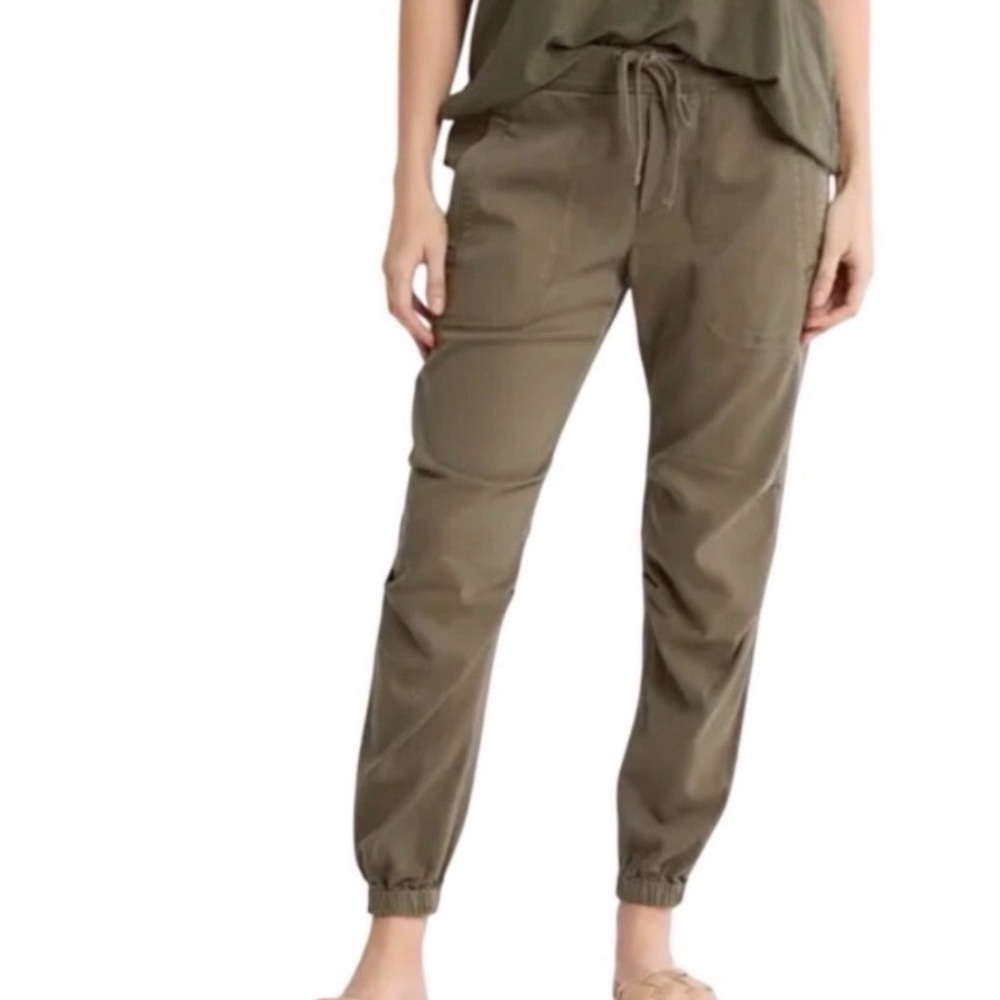 James Perse size 2/medium Utility Jogger Pants Olive Green